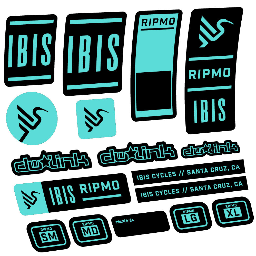 Adesivi Telaio Ibis Ripmo V2 in vinile