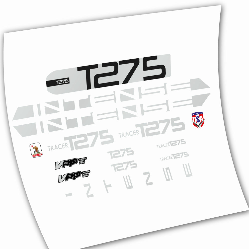 Adesivi Telaio Intense T275 in vinile
