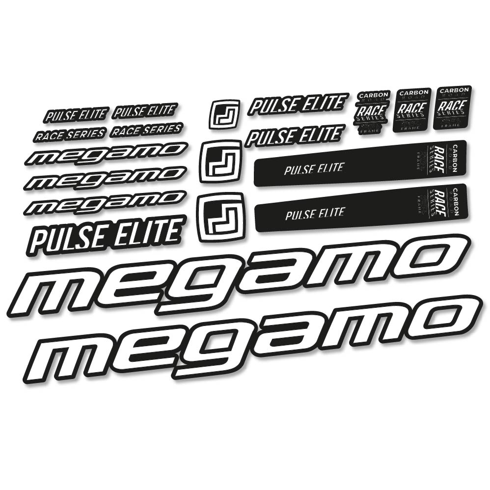 Adesivi Telaio Megamo Pulse Elite 2022 in vinile