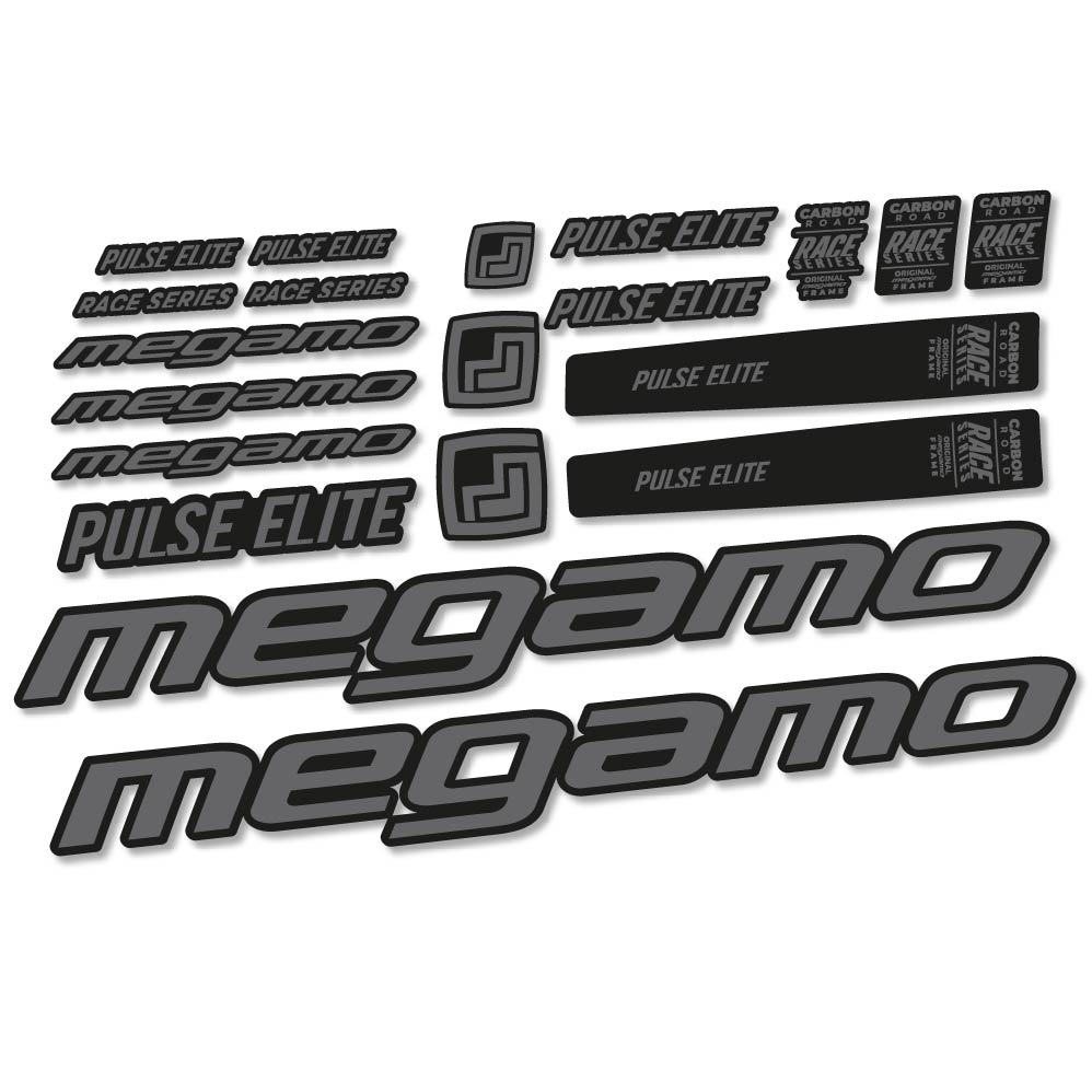 Adesivi Telaio Megamo Pulse Elite 2022 in vinile