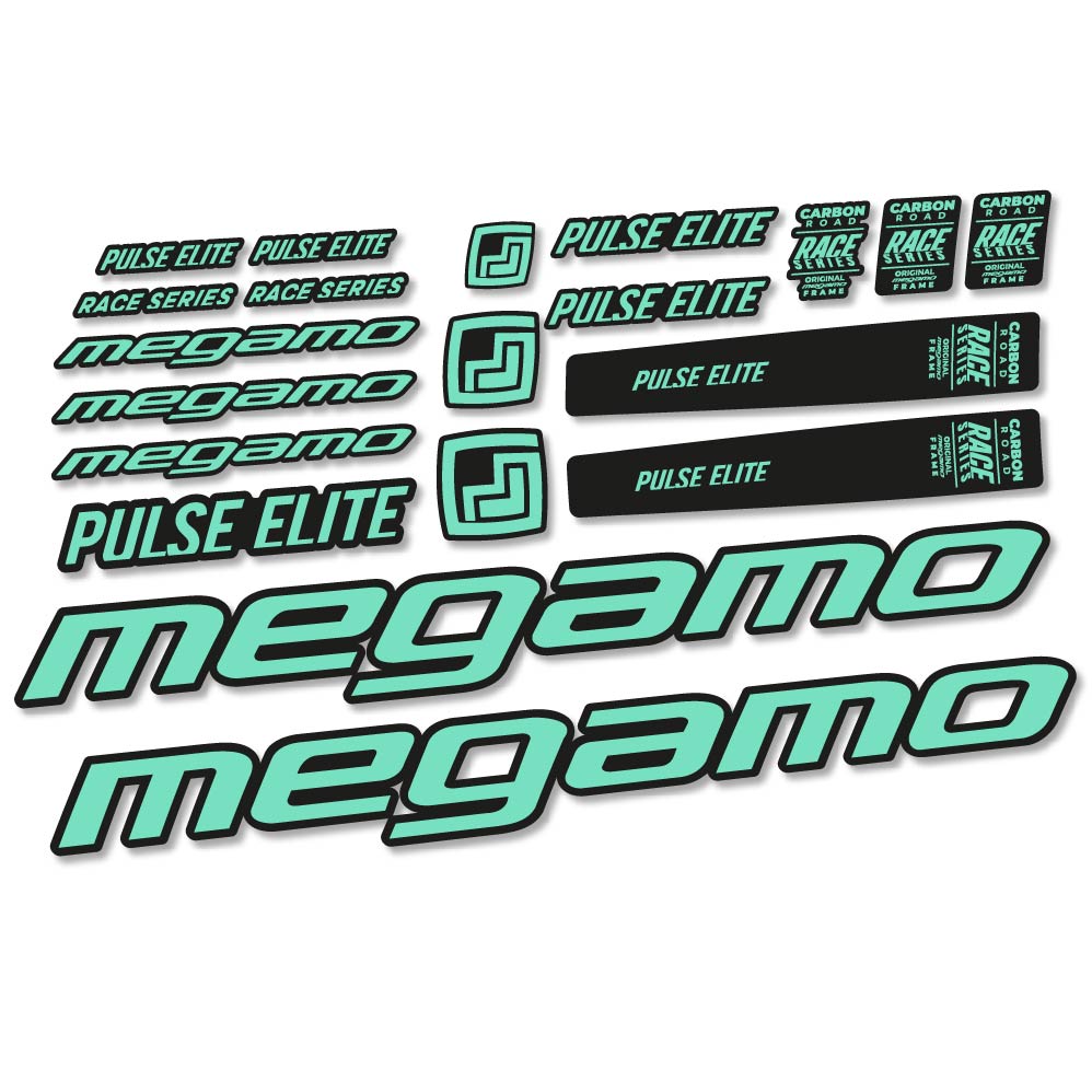 Adesivi Telaio Megamo Pulse Elite 2022 in vinile