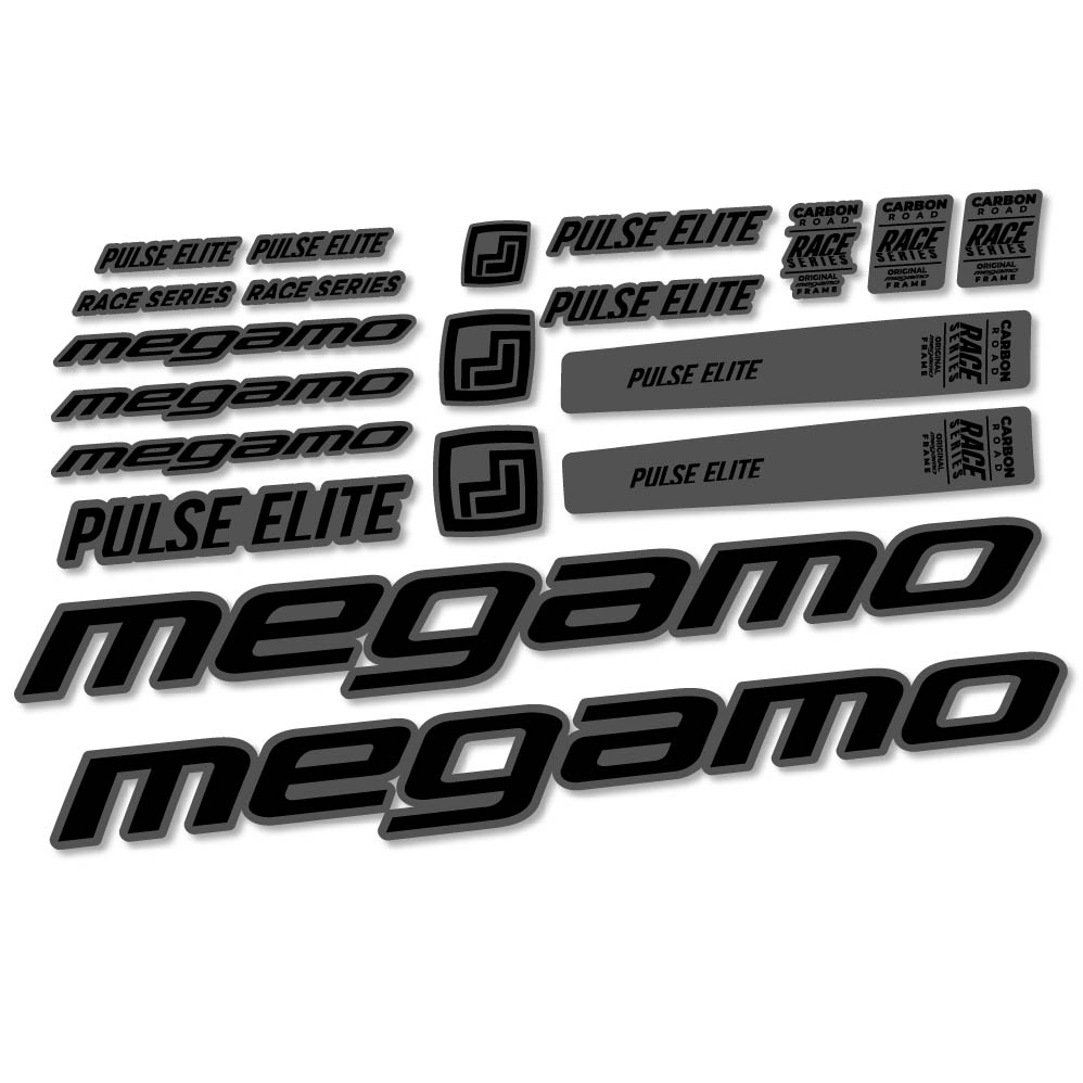 Adesivi Telaio Megamo Pulse Elite 2022 in vinile