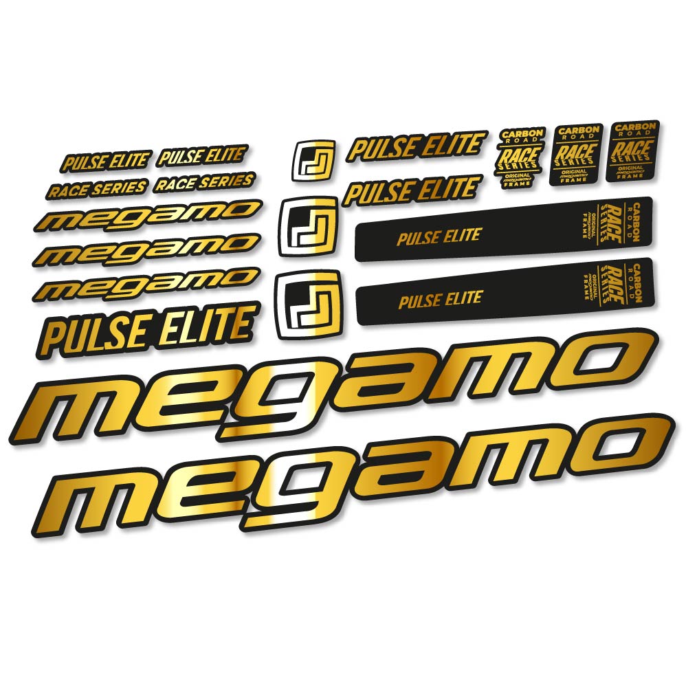 Adesivi Telaio Megamo Pulse Elite 2022 in vinile