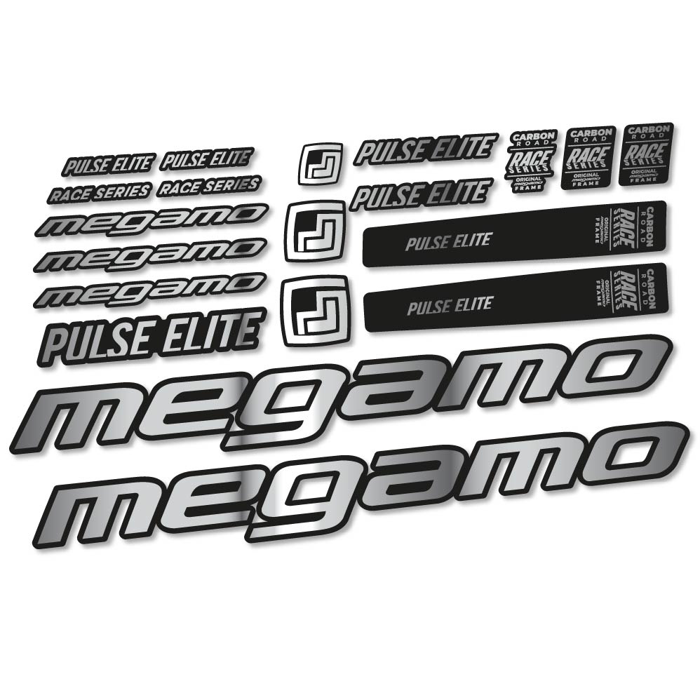 Adesivi Telaio Megamo Pulse Elite 2022 in vinile