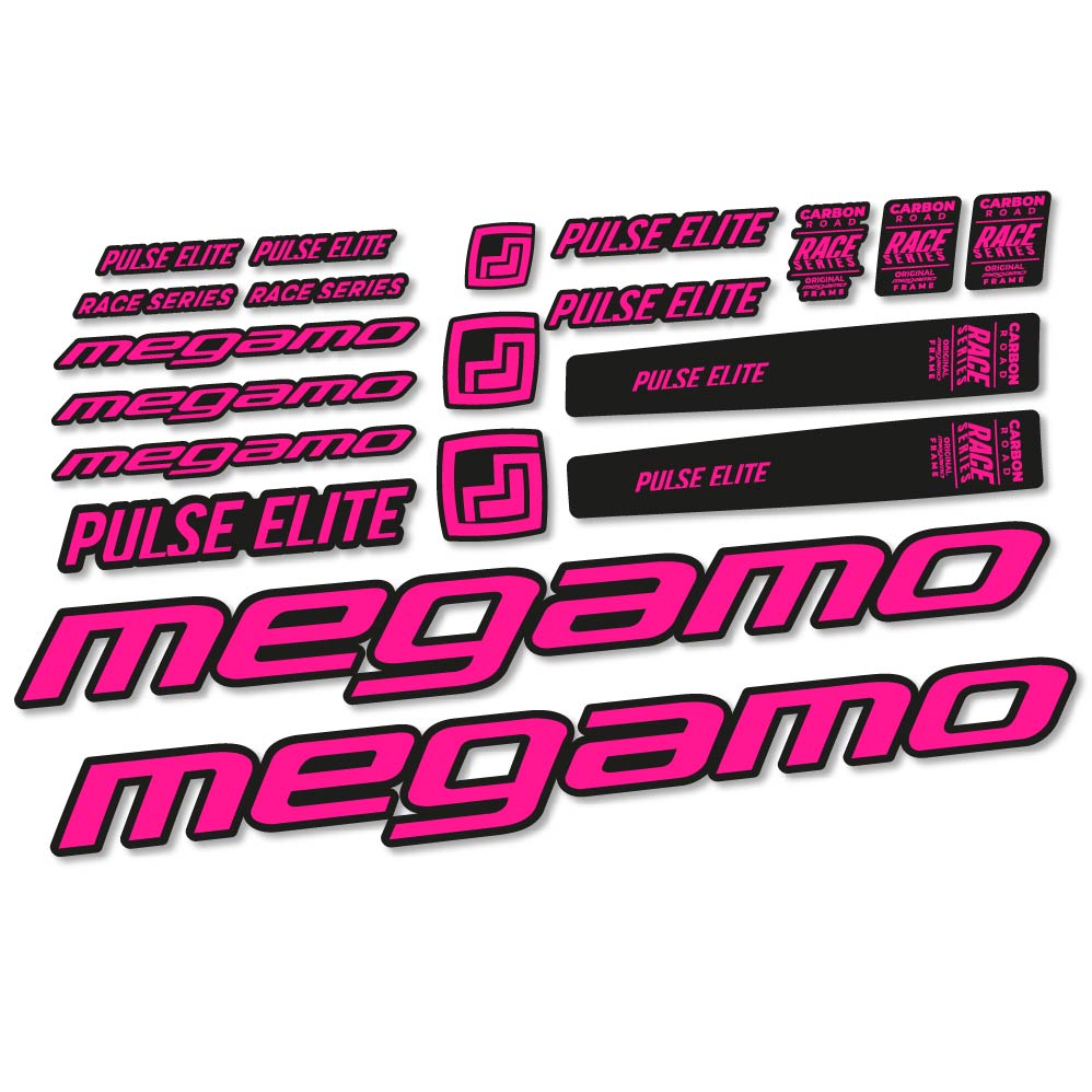 Adesivi Telaio Megamo Pulse Elite 2022 in vinile