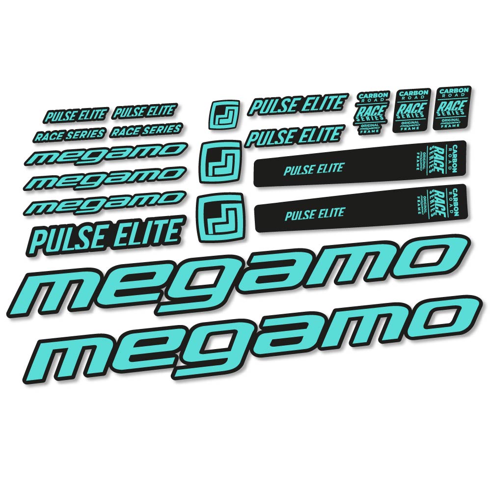 Adesivi Telaio Megamo Pulse Elite 2022 in vinile