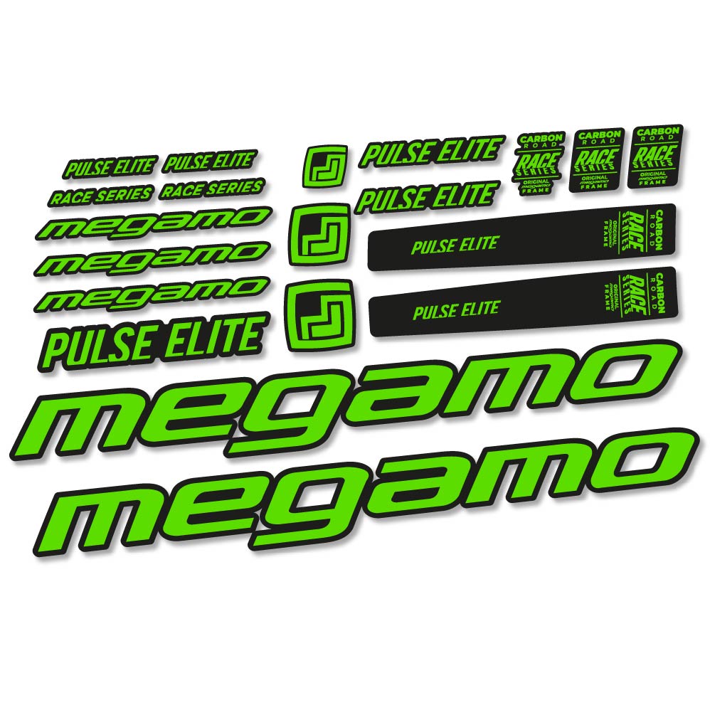 Adesivi Telaio Megamo Pulse Elite 2022 in vinile