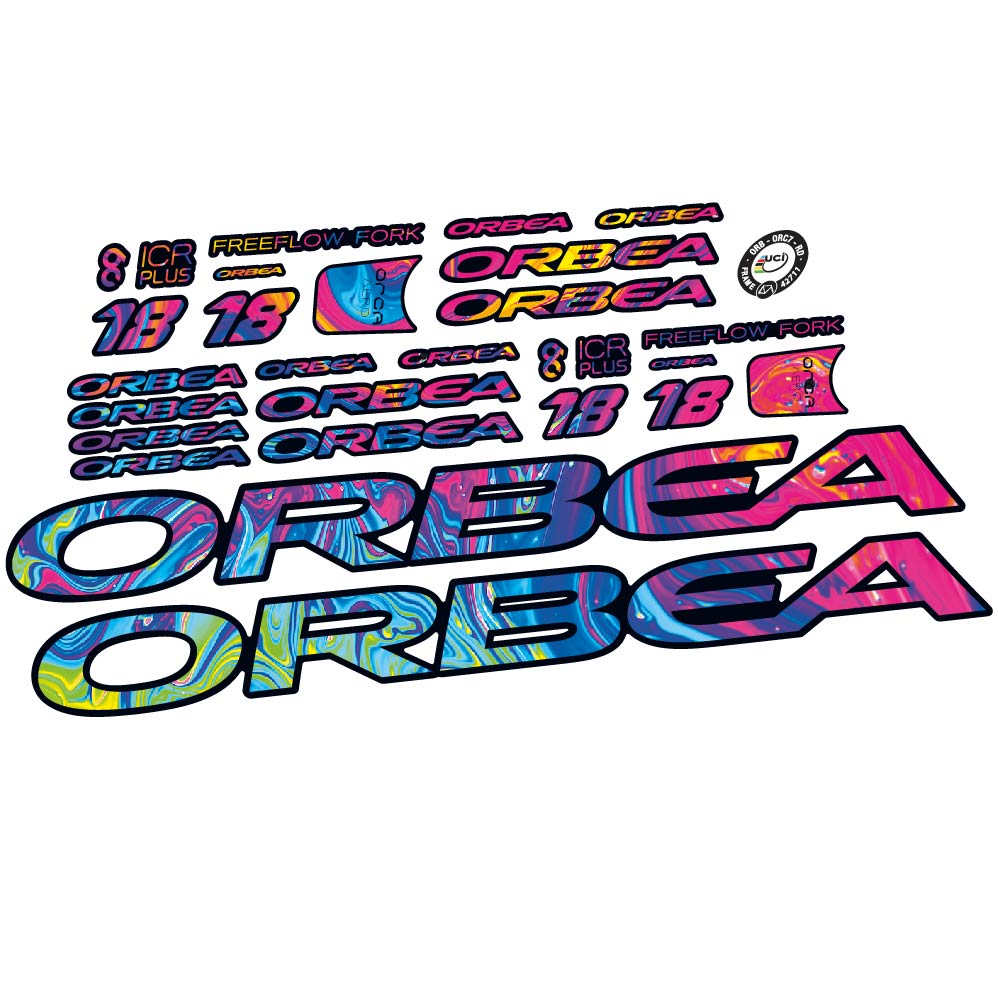 Adesivi Telaio Orbea Orca Aero M20 Team 2021 in vinile