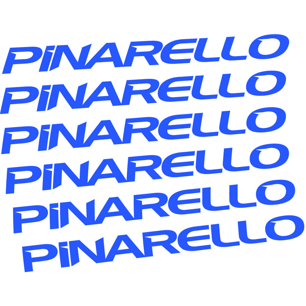 Adesivi Telaio Pinarello in vinile - Blu Medio