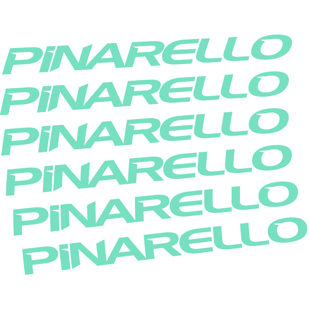 Adesivi Telaio Pinarello in vinile - Verde Menta