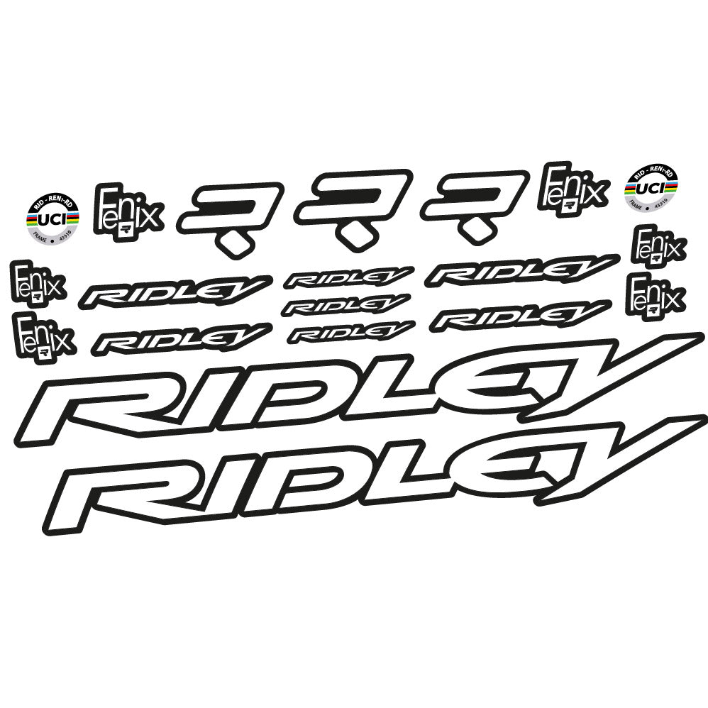Adesivi Telaio Ridley Fenix SL 2019 in vinile