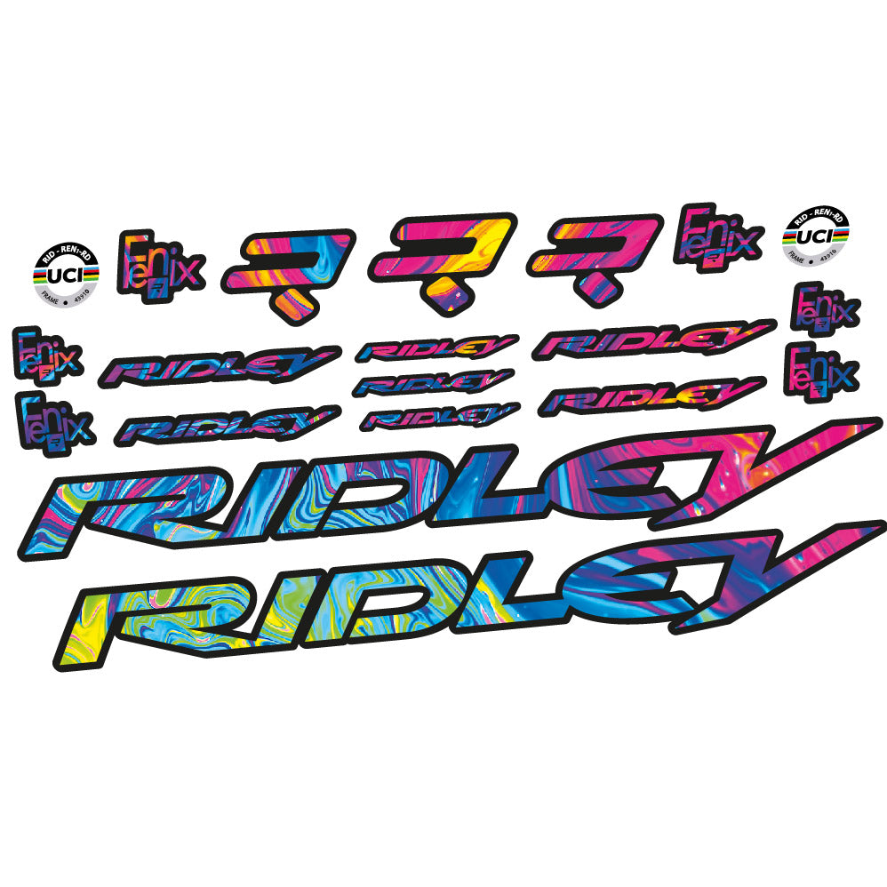 Adesivi Telaio Ridley Fenix SL 2019 in vinile