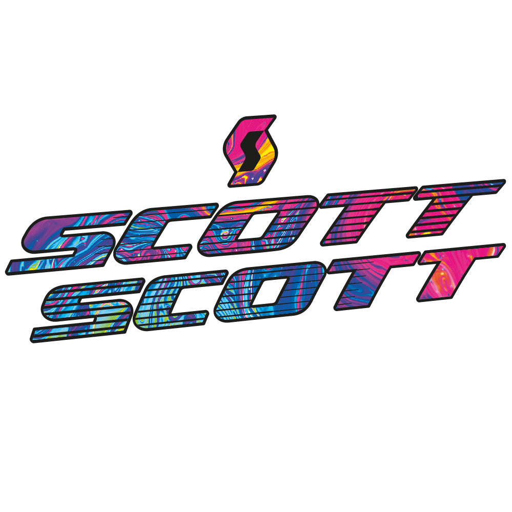 Adesivi Telaio Scott in vinile