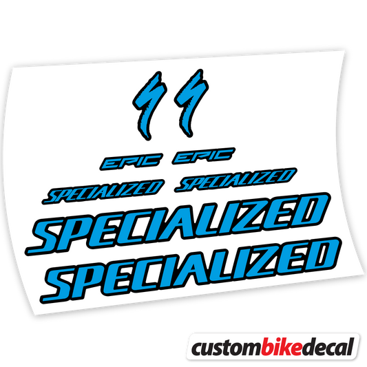 Adesivi Telaio Specialized Epic Expert Carbon 2020 in vinile
