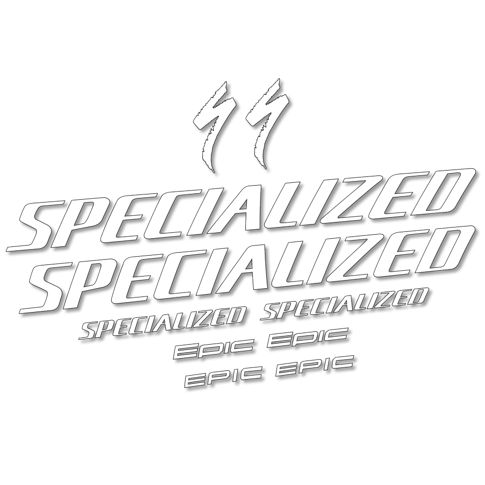 Adesivi Telaio Specialized Epic in vinile
