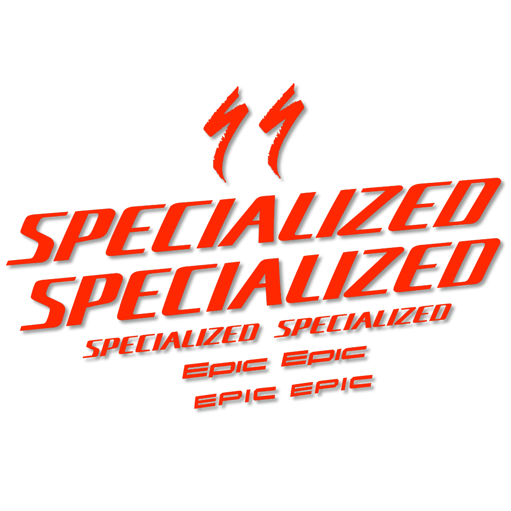 Adesivi Telaio Specialized Epic in vinile