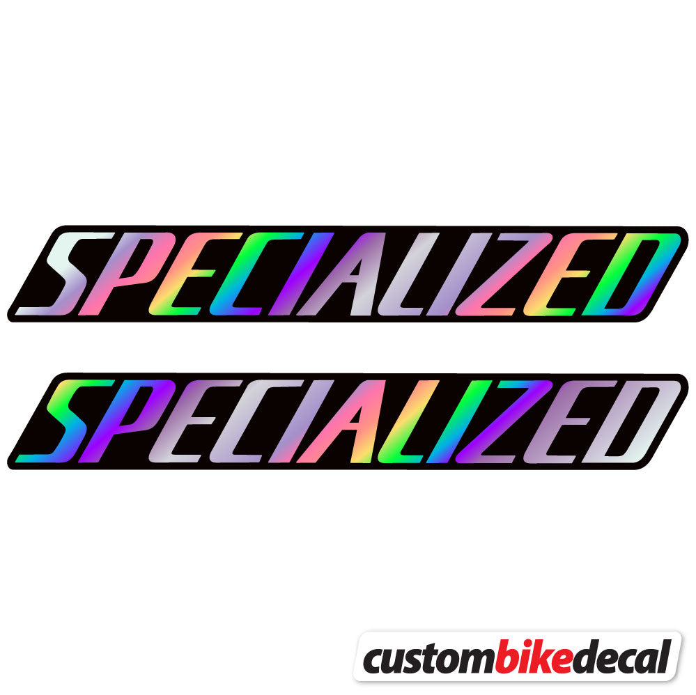 Adesivi Telaio Specialized Square in vinile - Olografico