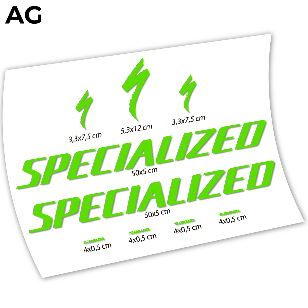 Adesivi Telaio Specialized in vinile