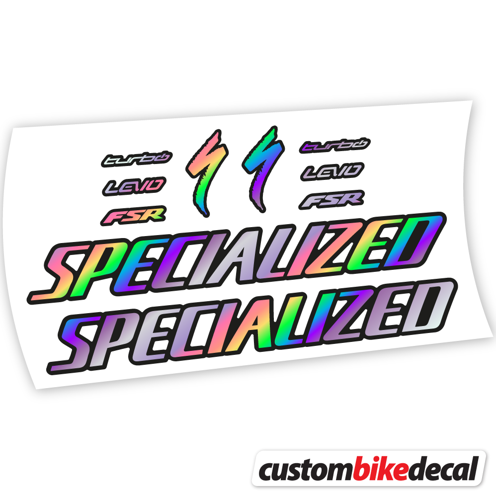 Adesivi Telaio Specialized Turbo Levo Comp 2021 in vinile