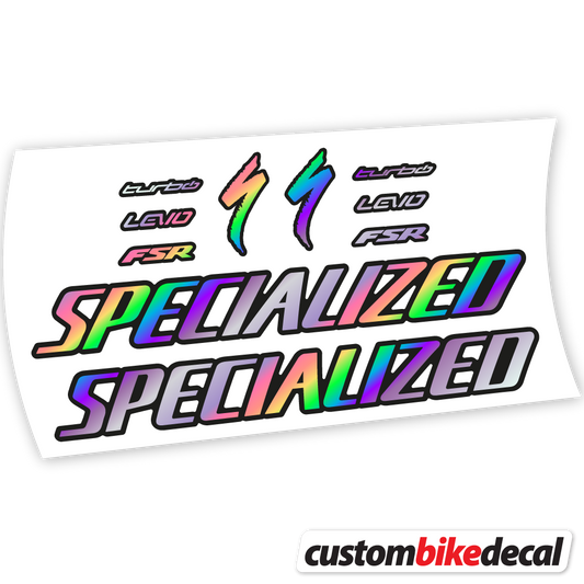 Adesivi Telaio Specialized Turbo Levo Comp 2021 in vinile