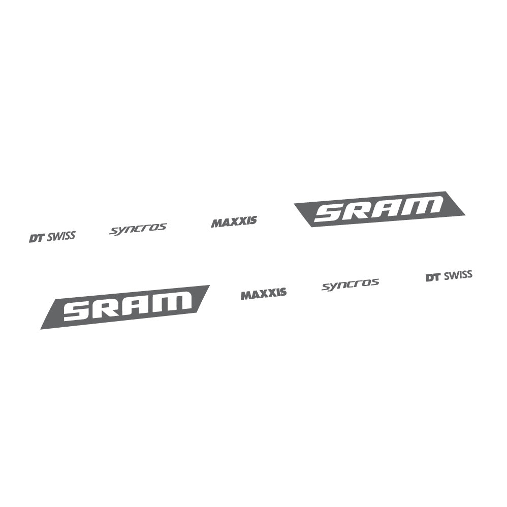 Adesivi Telaio Scott Spark RC WC Sram DT Swiss Maxxis Syncross carro posteriore in vinile