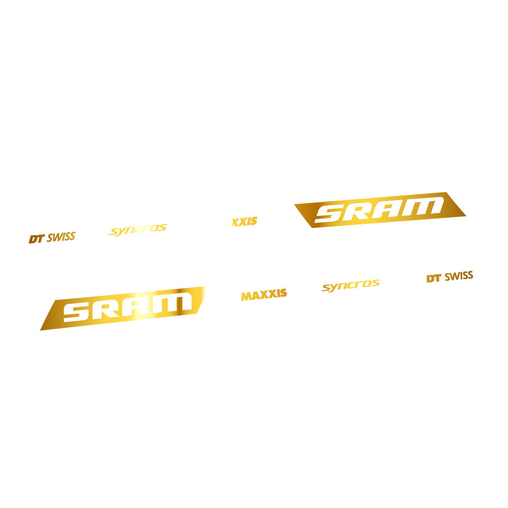Adesivi Telaio Scott Spark RC WC Sram DT Swiss Maxxis Syncross carro posteriore in vinile