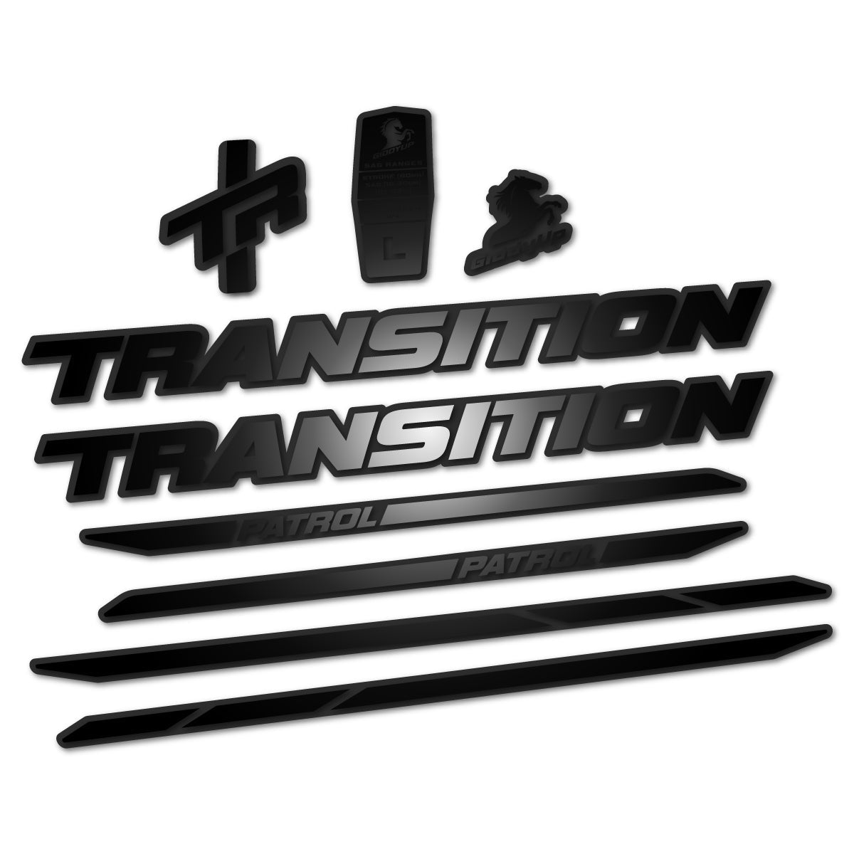 Adesivi Telaio Transition Patrol Carbon 2025-2026 in vinile