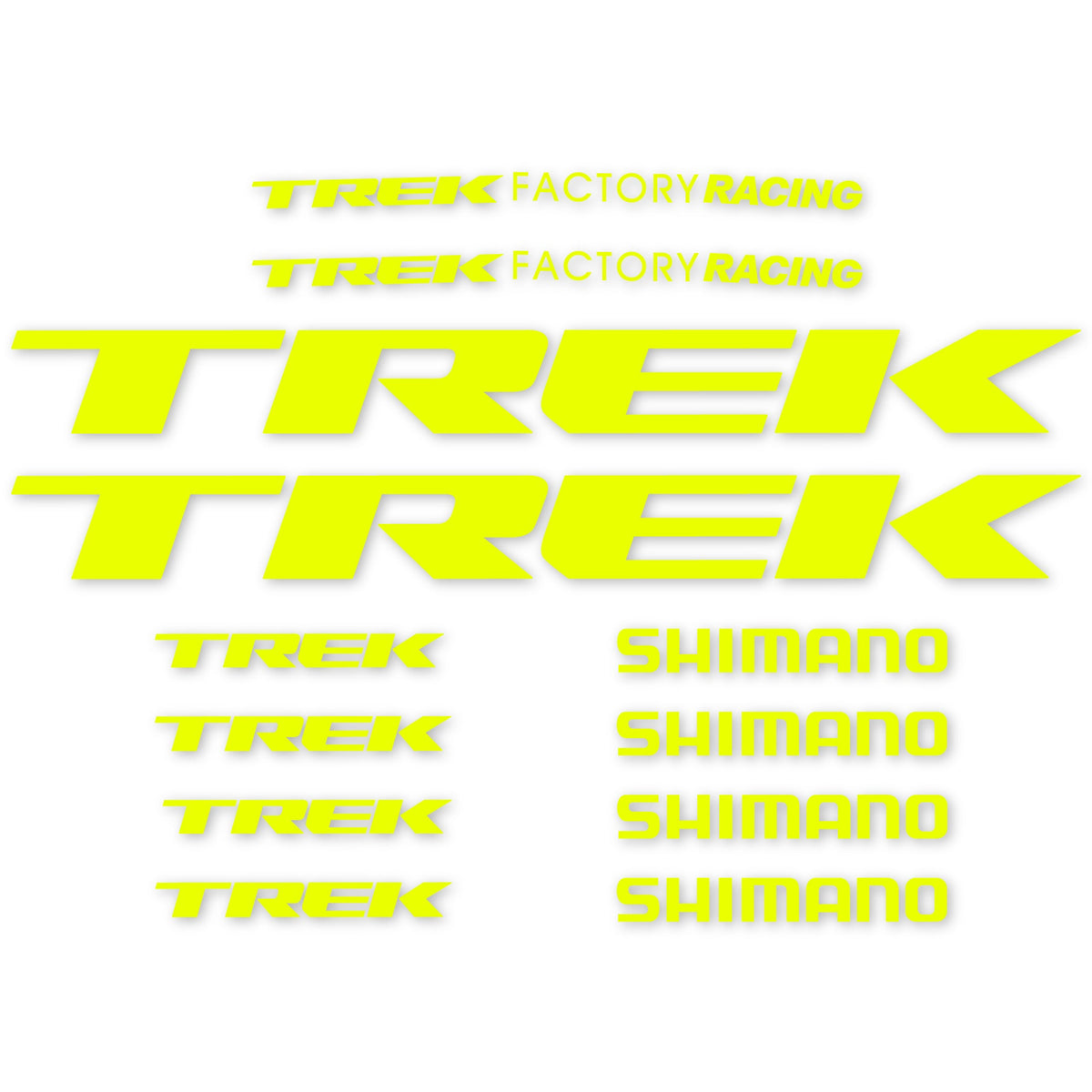 Adesivi Telaio Trek Factory Racing Team in vinile