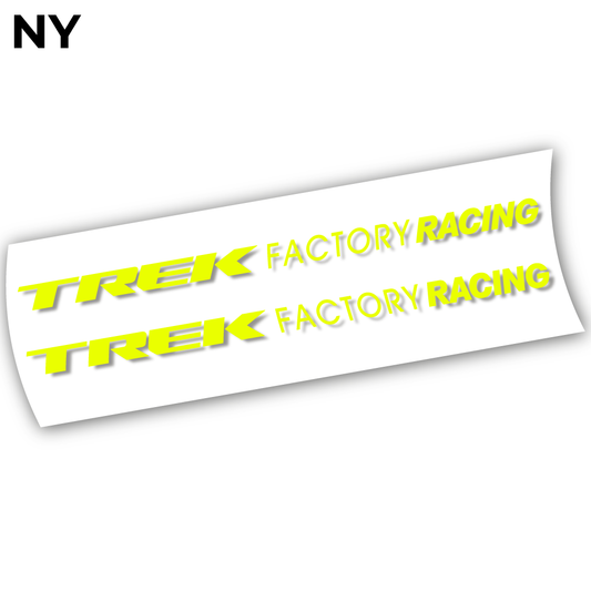 Adesivi Telaio Trek Factory Racing in vinile