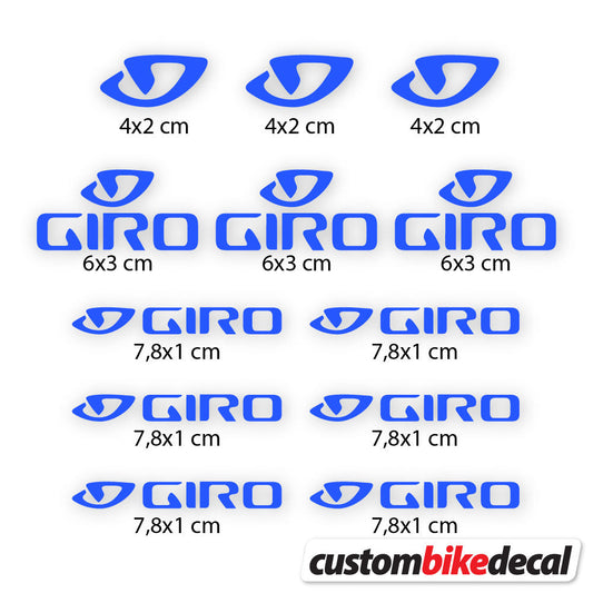 Adesivi Casco Giro in vinile