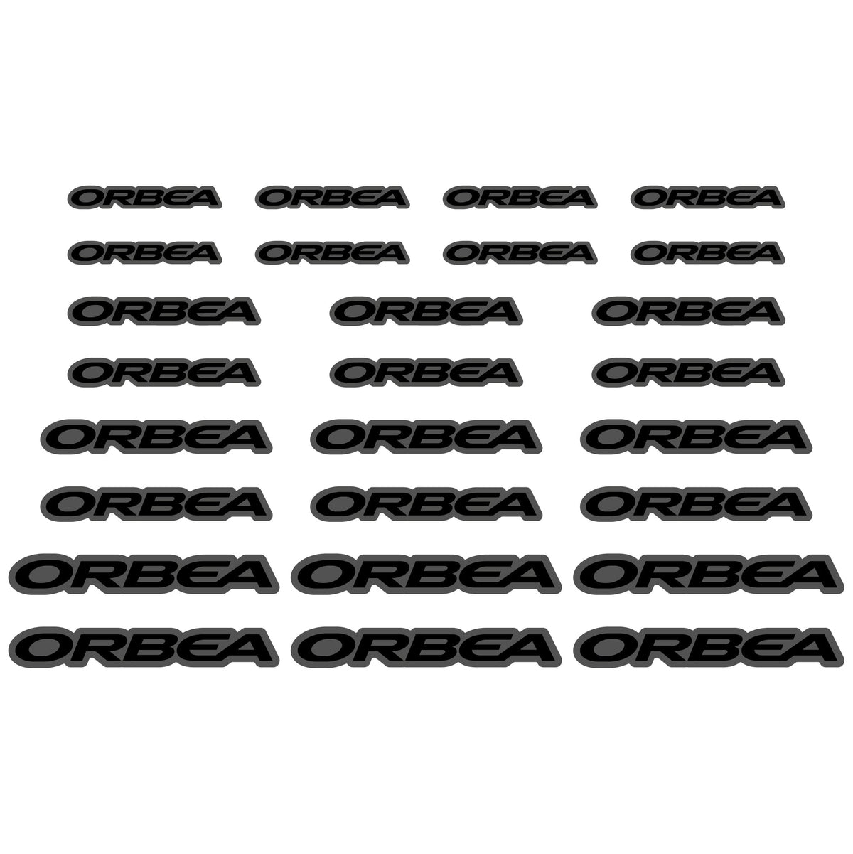 Adesivi Casco Orbea in vinile