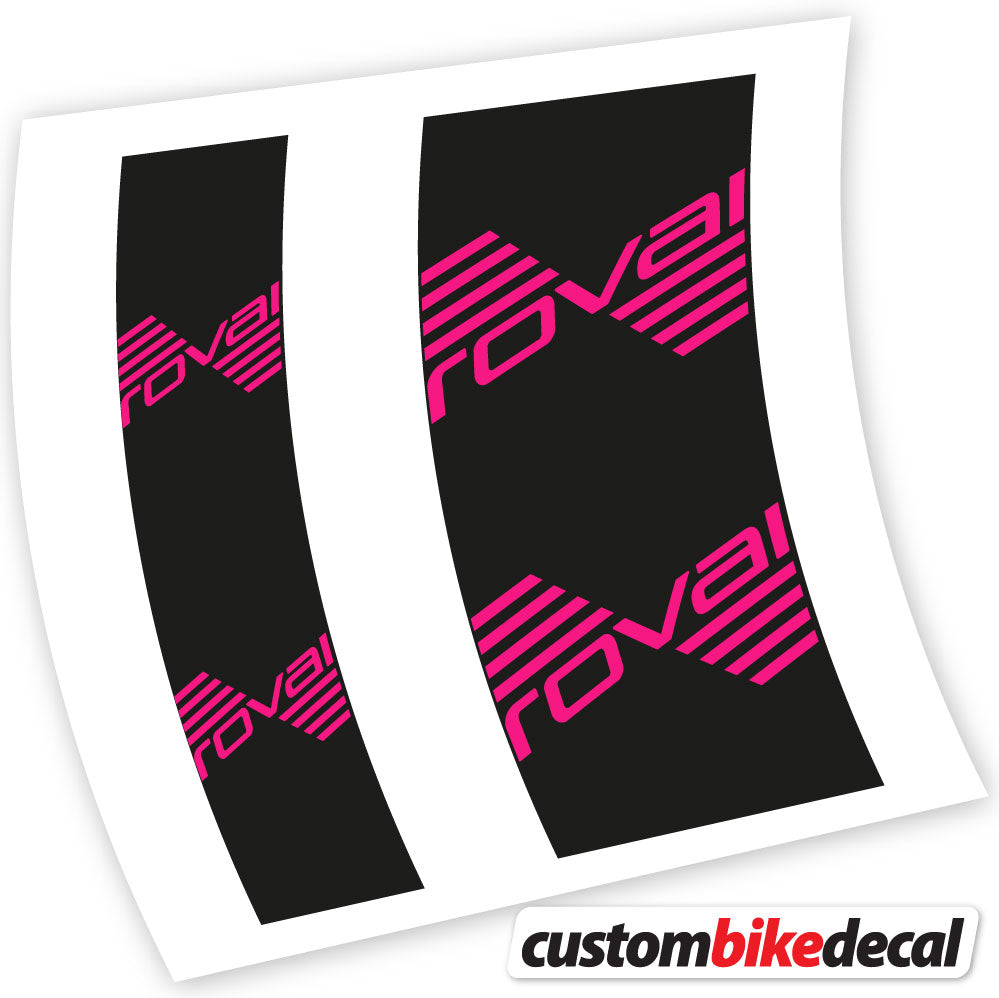 Adesivi Mozzo Roval in vinile - Fucsia