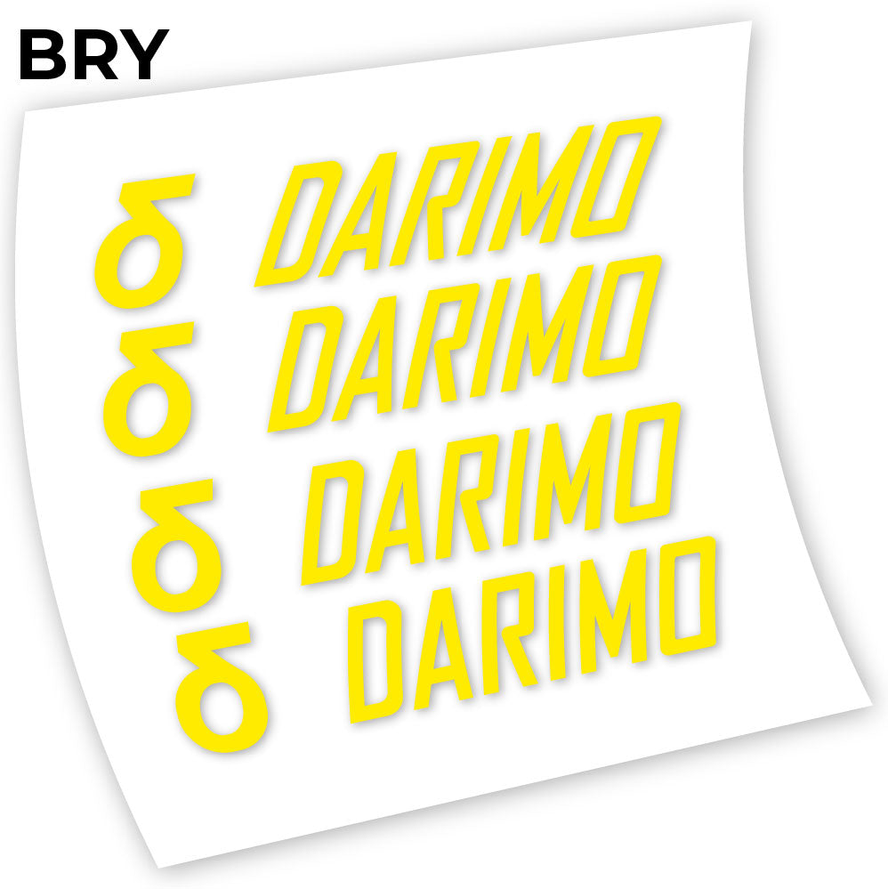 Adesivi Telaio Darimo in vinile - Giallo