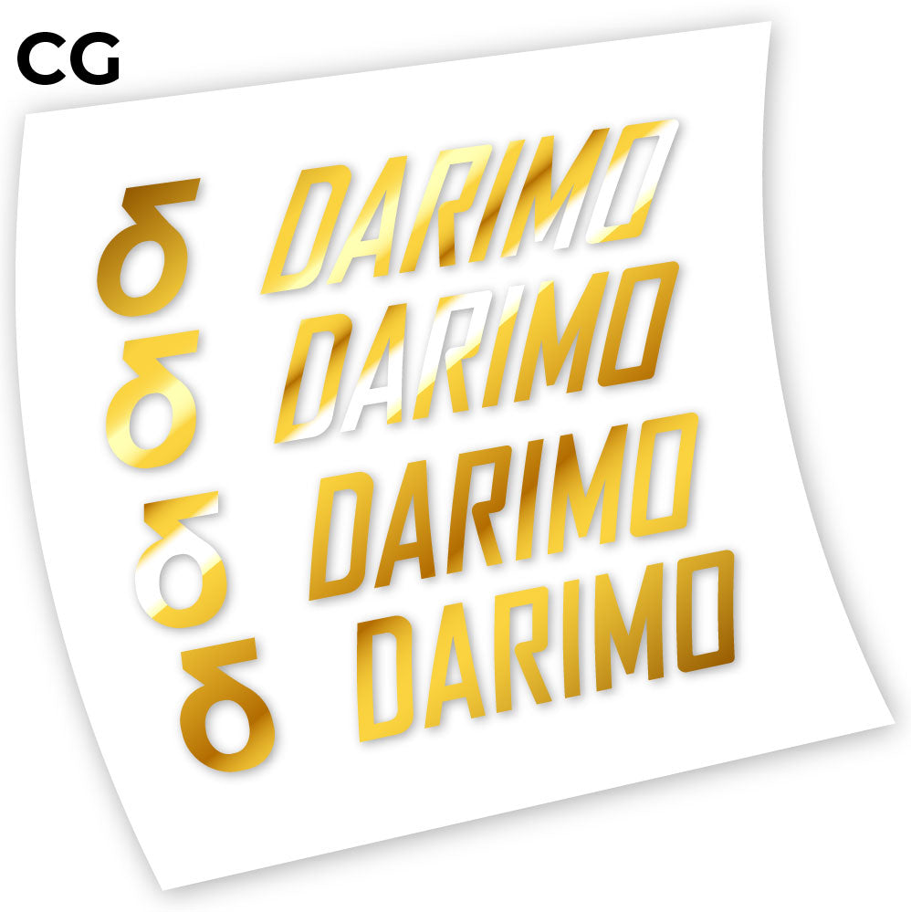 Adesivi Telaio Darimo in vinile - Oro Cromato