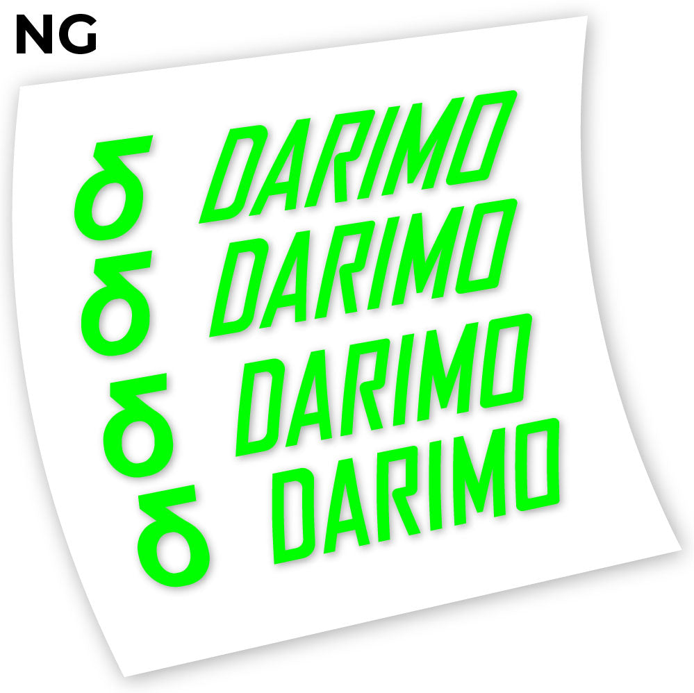 Adesivi Telaio Darimo in vinile - Verde Neon