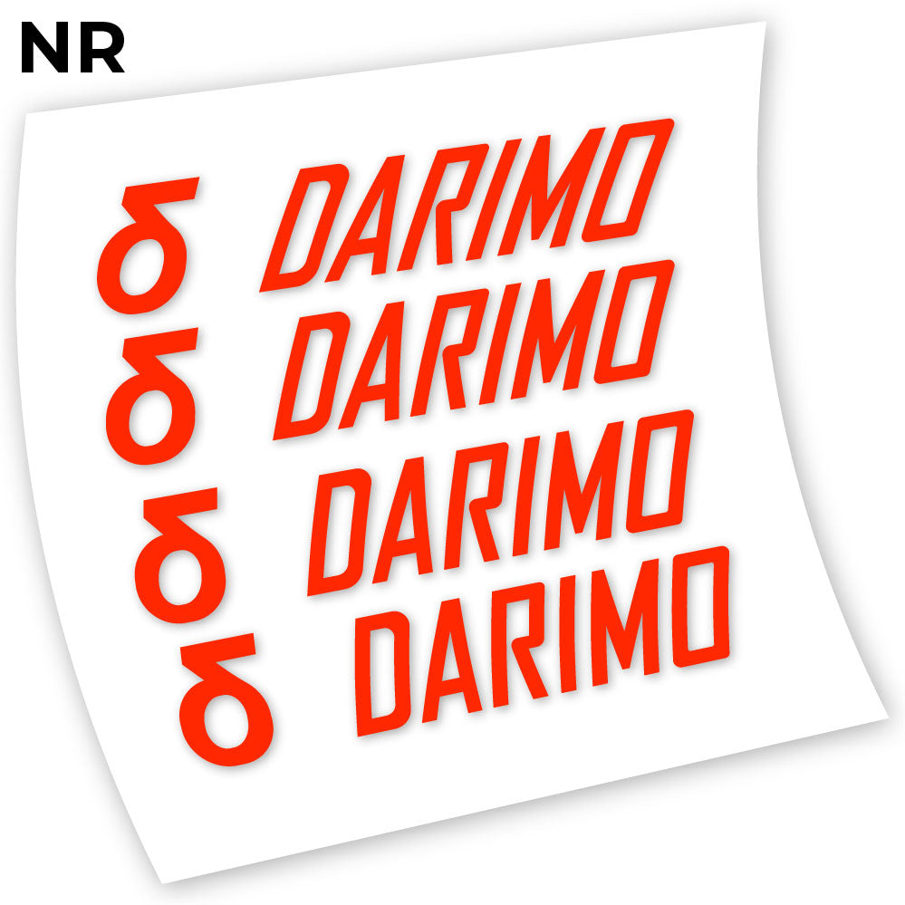 Adesivi Telaio Darimo in vinile - Rosso Neon
