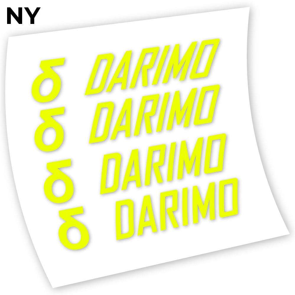 Adesivi Telaio Darimo in vinile - Giallo Neon