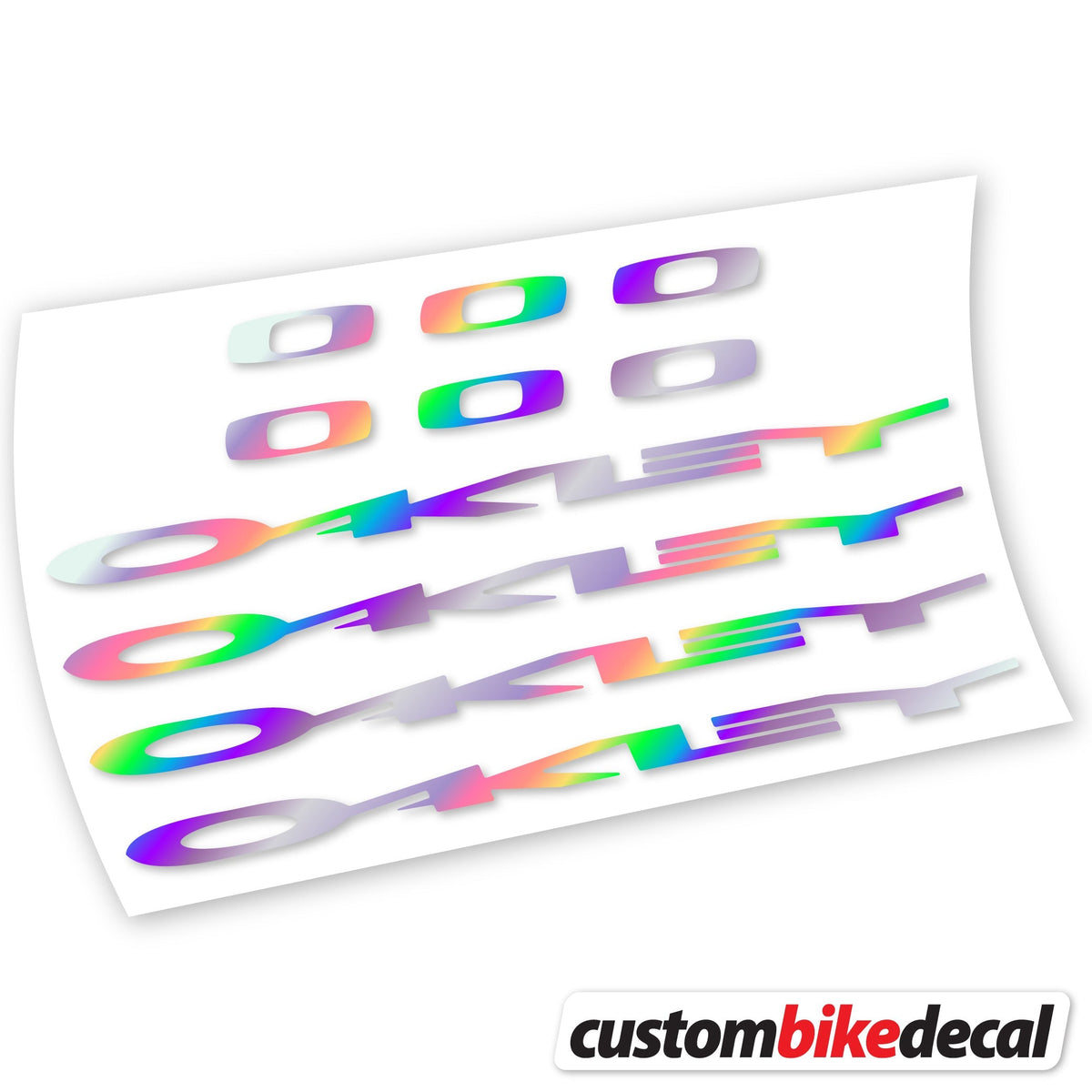 Adesivi Logo Oakley in vinile
