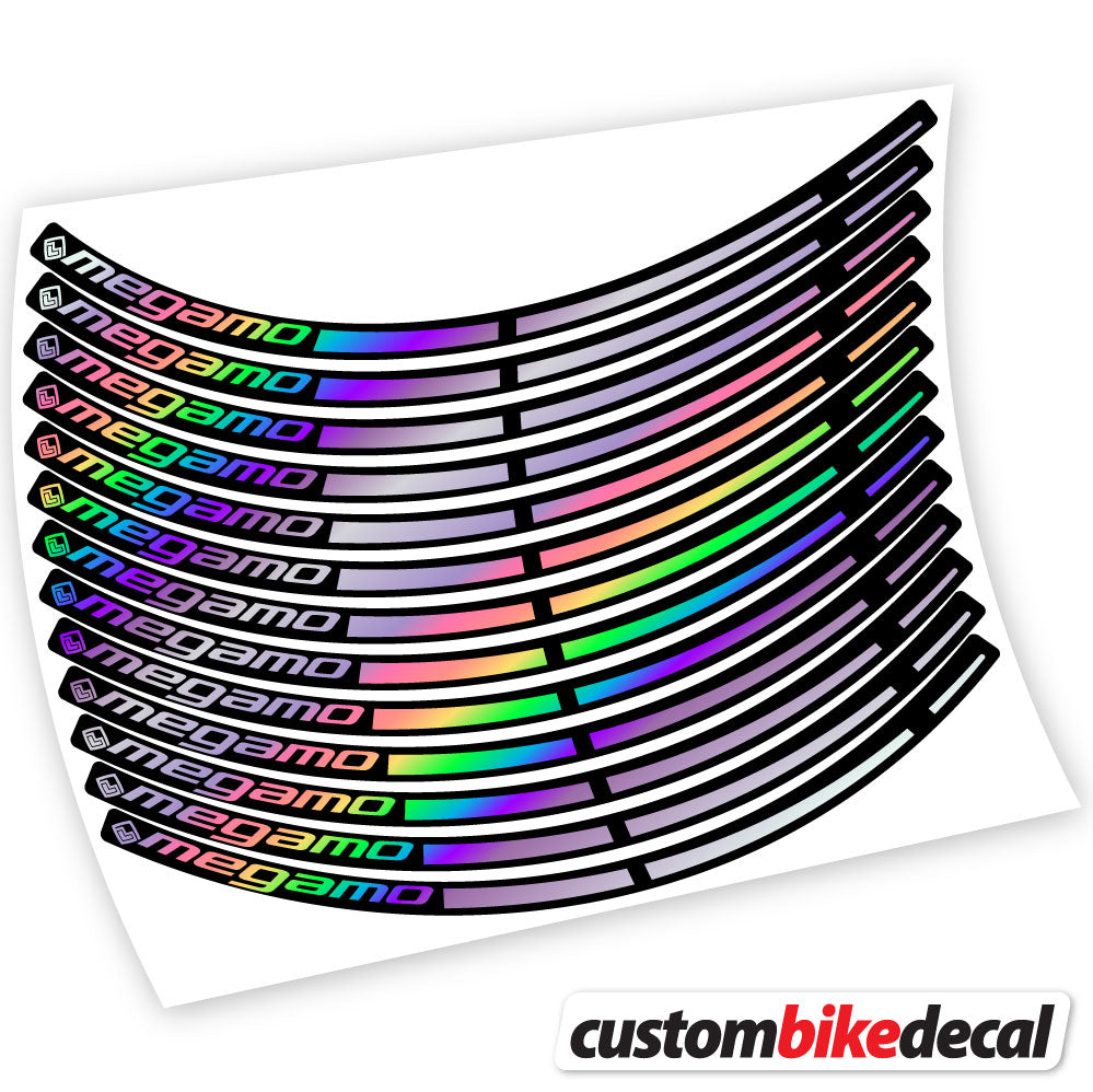 Adesivi Cerchi MTB Megamo in vinile
