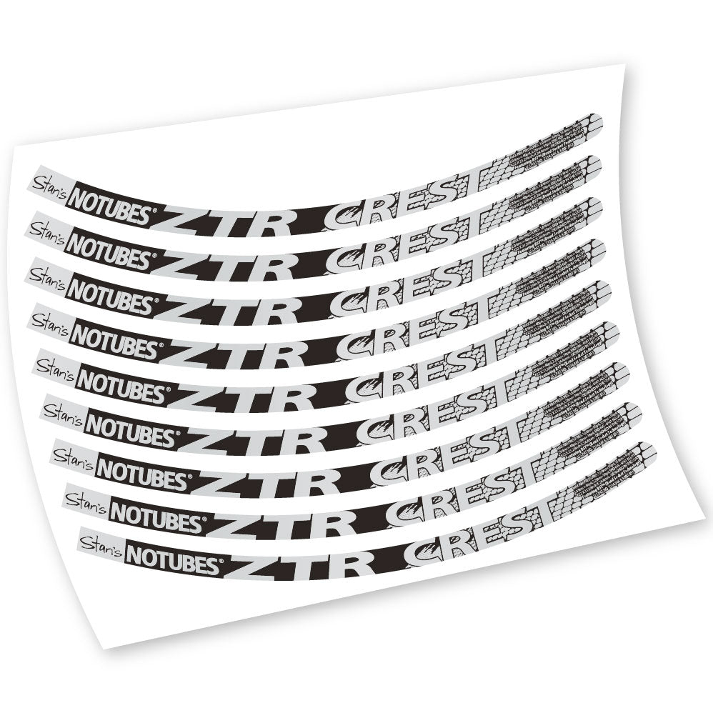 Adesivi Cerchi MTB Notubes ZTR Crest 26 in vinile