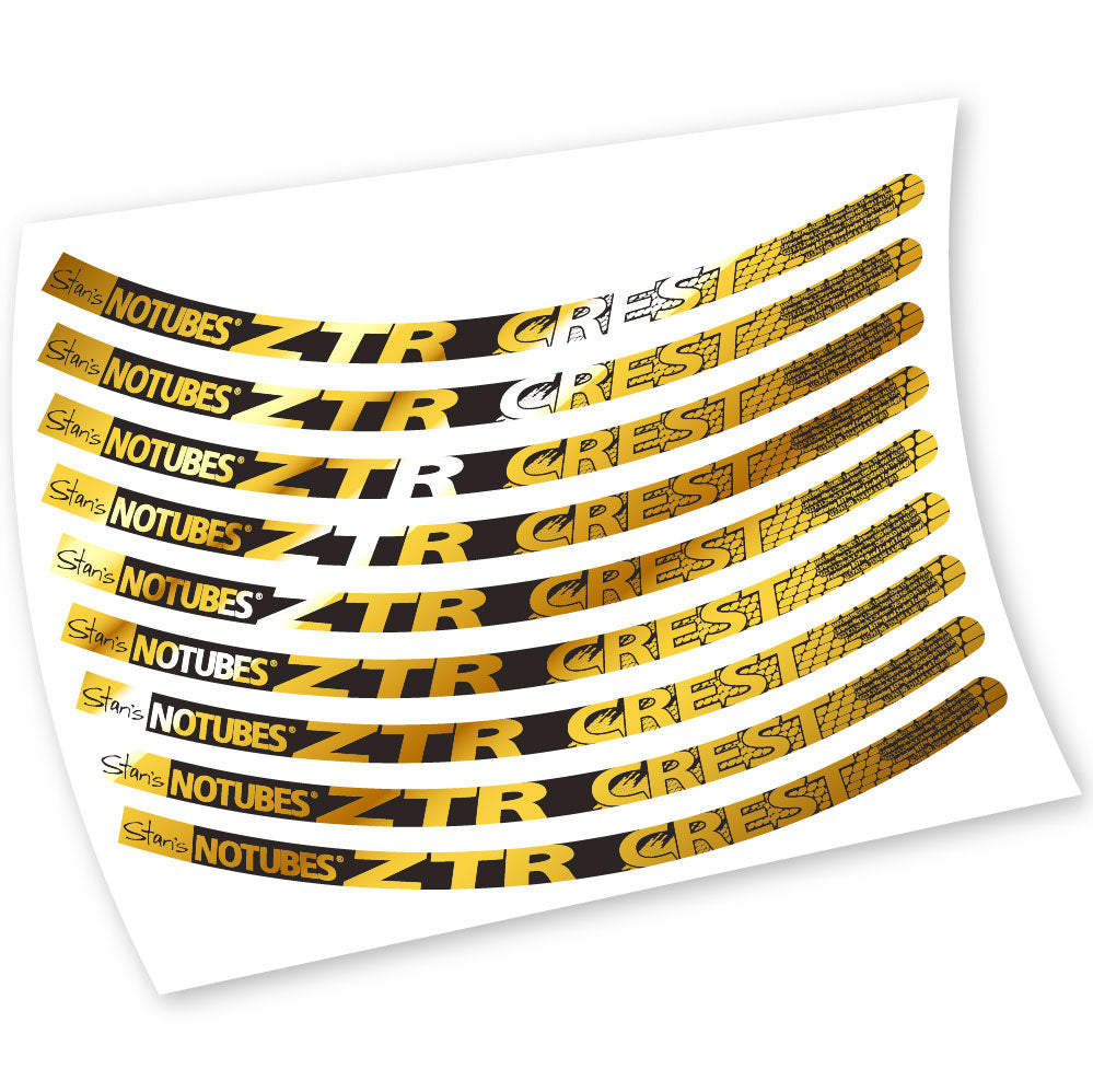 Adesivi Cerchi MTB Notubes ZTR Crest 26 in vinile