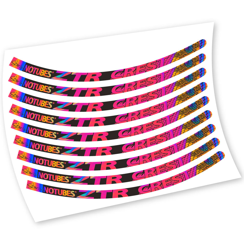 Adesivi Cerchi MTB Notubes ZTR Crest 26 in vinile