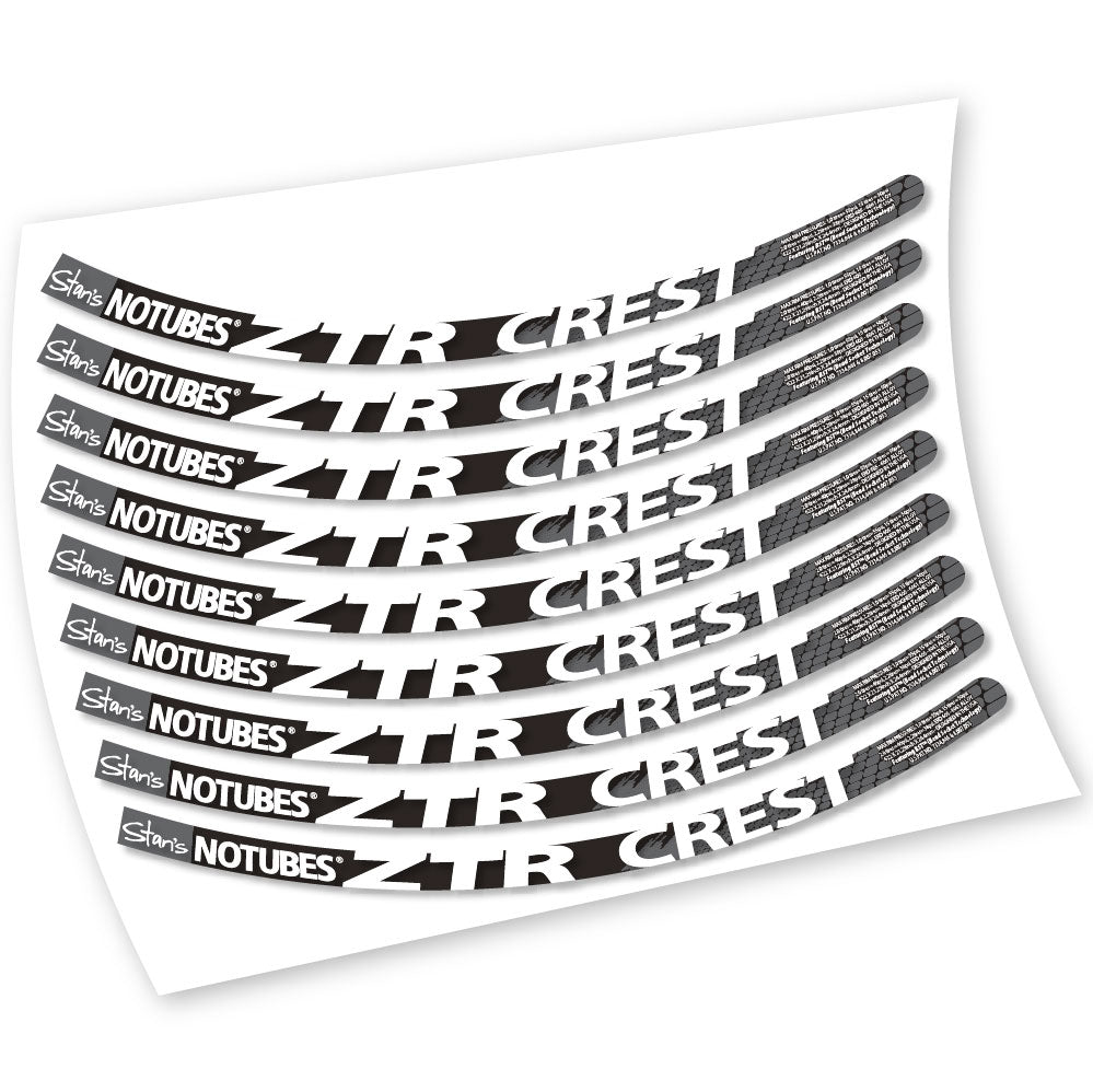 Adesivi Cerchi MTB Notubes ZTR Crest 26 in vinile