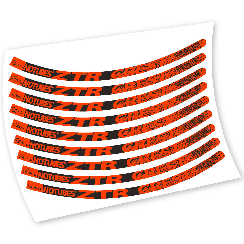 Adesivi Cerchi MTB Notubes ZTR Crest 26 in vinile