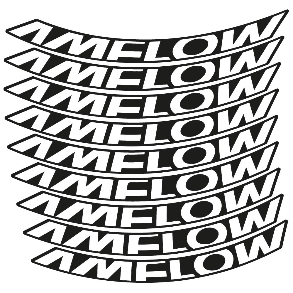 Adesivi Cerchi MTB Amflow 2024 in vinile