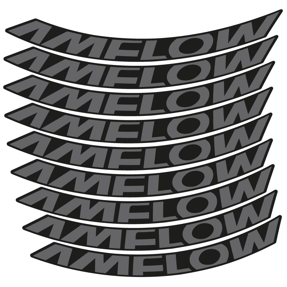 Adesivi Cerchi MTB Amflow 2024 in vinile