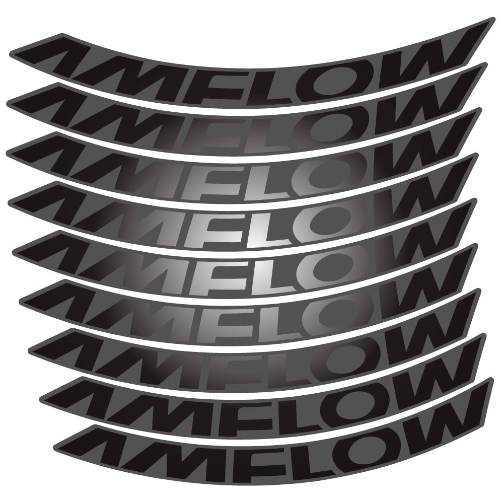 Adesivi Cerchi MTB Amflow 2024 in vinile