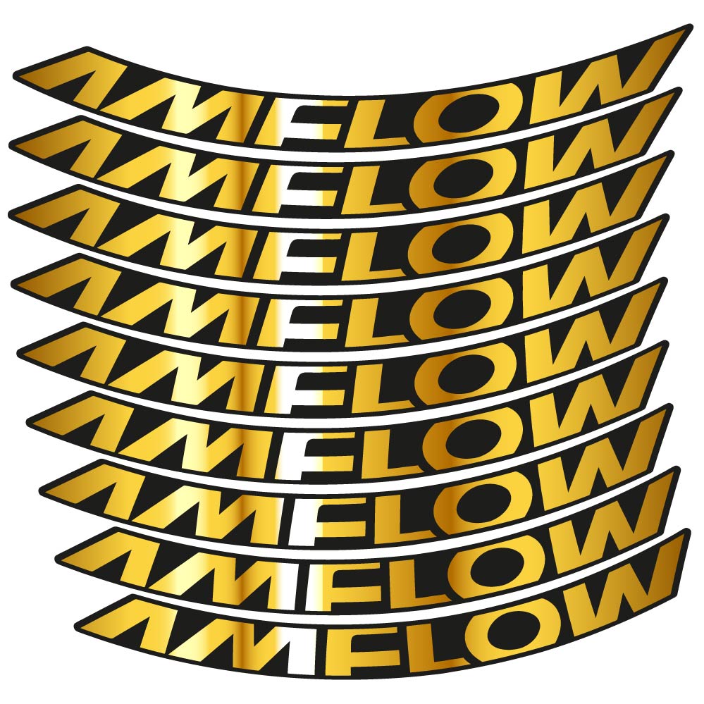 Adesivi Cerchi MTB Amflow 2024 in vinile
