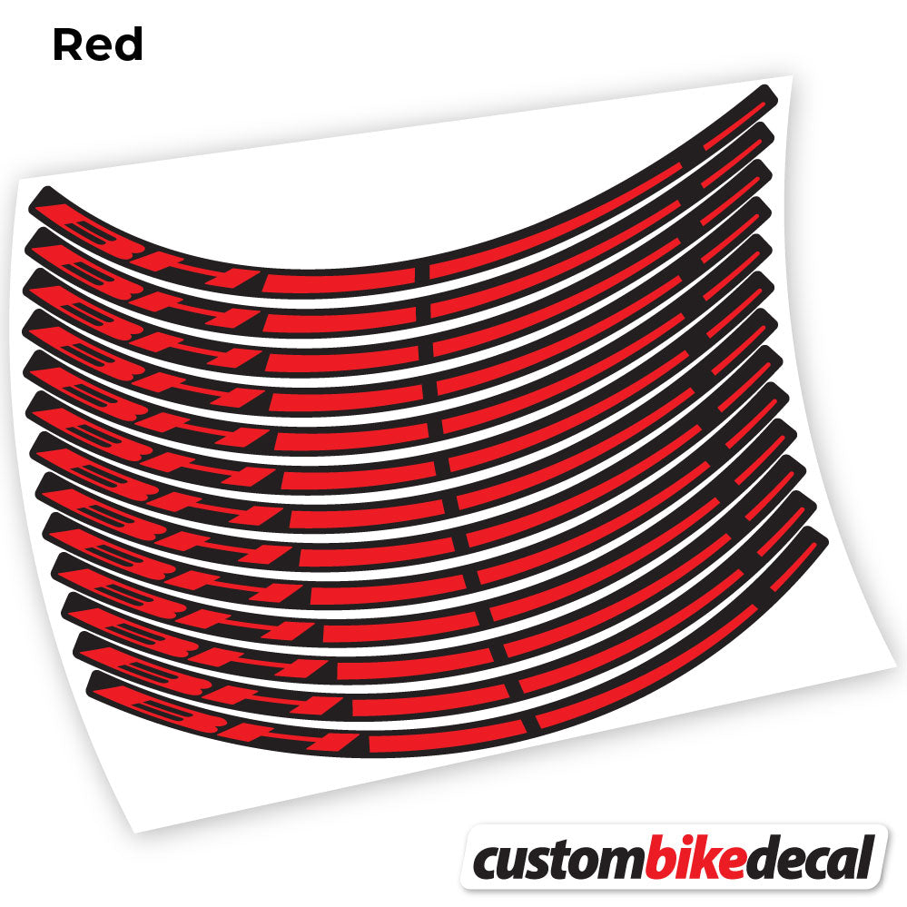 Adesivi Cerchi MTB BH in vinile - Rosso