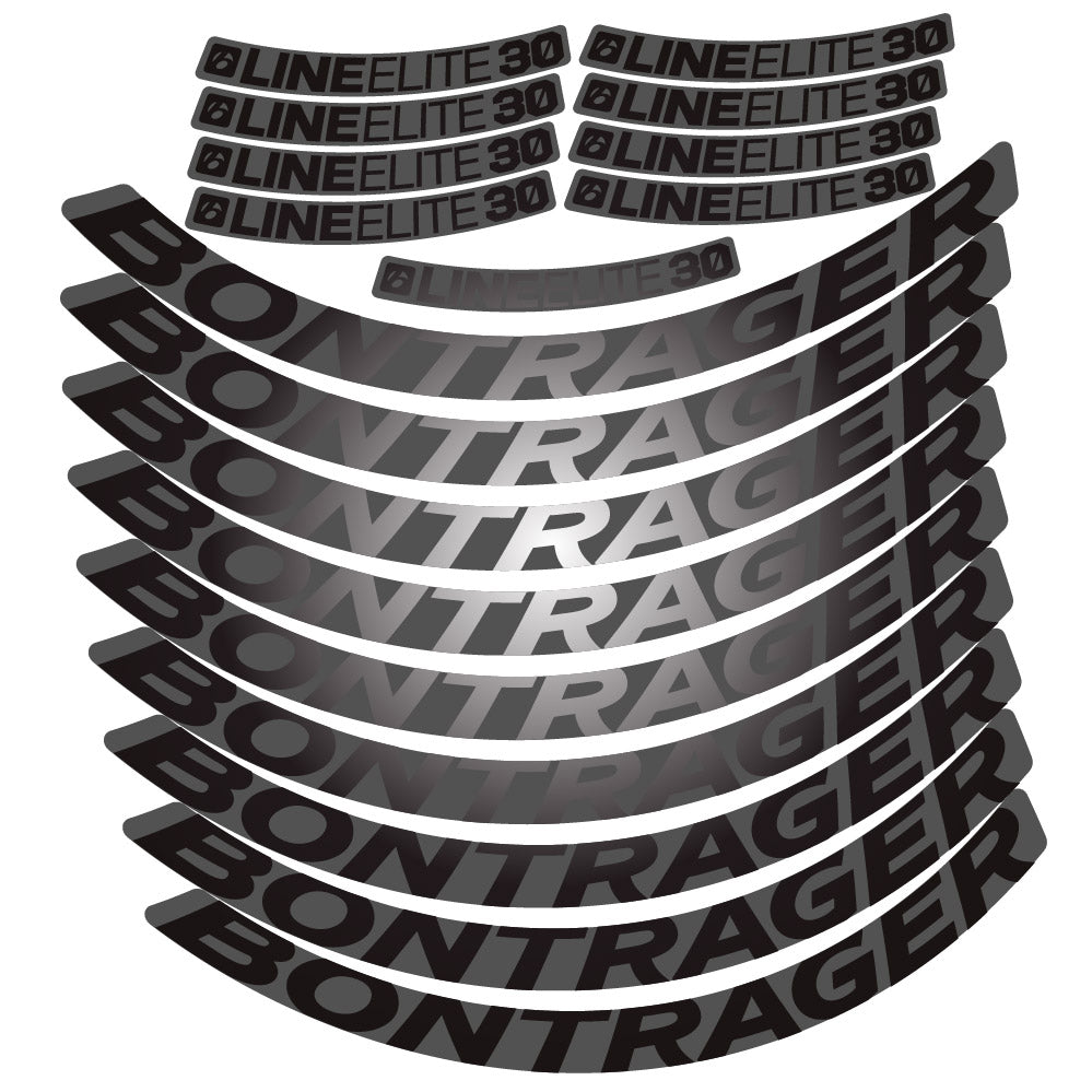 Adesivi Cerchi MTB Bontrager Line Elite 30 in vinile